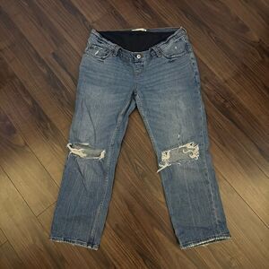 Abercrombie & Fitch Maternity Cropped Jeans